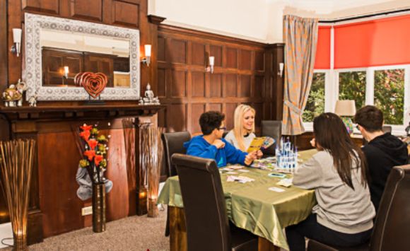 edgecote house dining room