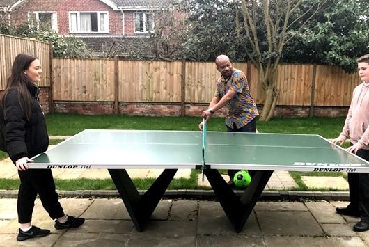 hillside house table tennis